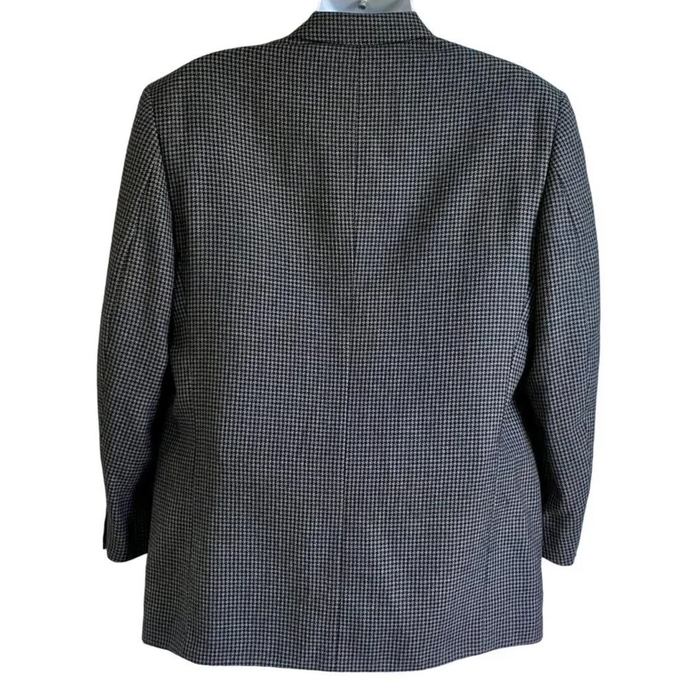 Stafford Options 3 Button Sports Coat Jacket Blazer 42R